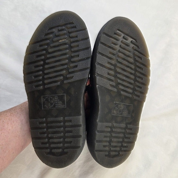 Dr. Martens Clarissa II Quad Platform Sandals Black Leather Size 5US (36EU) - Picture 8 of 13